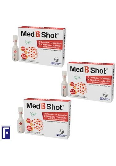 B12 Kompleks Vit. Metilkobalamin ,b1 ,b2,b3,b5,b6,b1 ,biotin ,l Karnitin 3'lü Avantaj