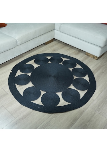 Zengin Design Home Kilim Siyah