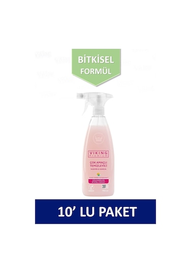 Viking Premium Çok Amaçlı Yasemin & Vanilya 10 x 750 ML