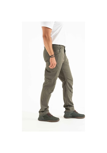 Longberg Erkek Kargo 8 Cepli Taktik Pantolon Haki