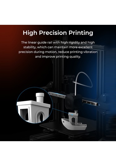 Suofeng Ender-3 Serisi İçin 320mm Mgn12 Lineer Ray Kiti - 50g Gümüş