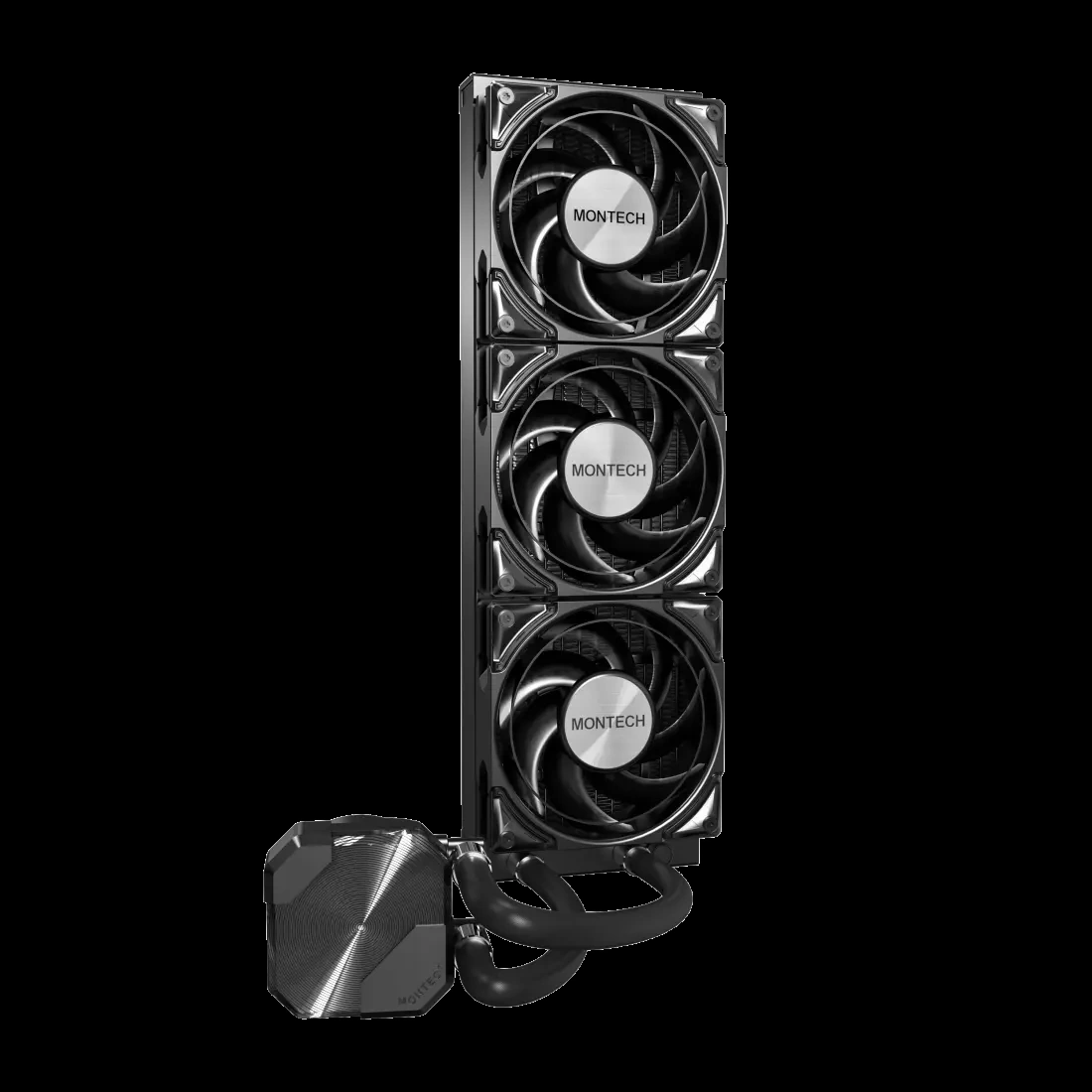 Montech Hyperflow Silent 360 Siyah