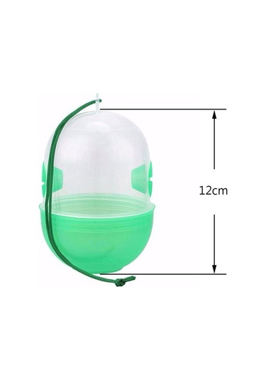 Hfambition Plastik Arı Ve Sinek Tutucu - Transparan Yeşil, Kullanıması Ve Temizliği Kolay, Doğada Arı Yakalama Aracı 3 Adet