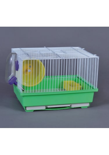 Dayang Hamster Kafesi Aksesuarlı 30x23x21