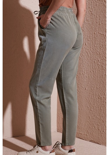 Fashion Friends Bayan Pantolon 25y0477k1 Haki Haki