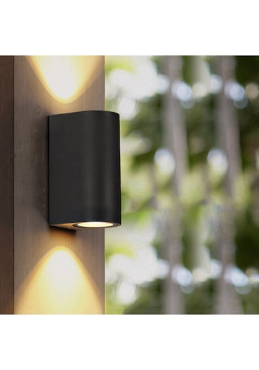 Çift Yönlü Duvar Aplik Iç Ve Dış Mekan Bahçe Balkon Salon Veranda Kamelya Teras Apliği Diğer