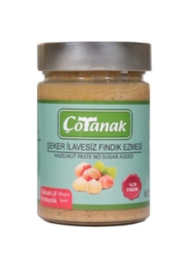 Çotanak Şeker İlavesiz Fındık Ezmesi 300 G
