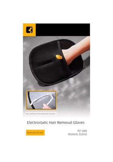 Evcil Hayvan Tüy Toplama Eldiveni - Elektrostatik - Model 2 Um50576-1 Yurt Dışından