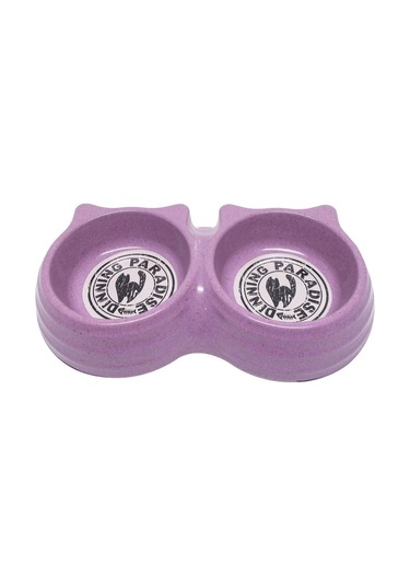 Bamboo BO-3152Z İkili Kedi Mama ve Su Kabı 2 x 150 ML