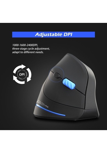 Flybuy Zelotes F-35a Oyun Faresi, Ergonomik, 2400dpi, 2.4g Kablosuz, Ayarlanabilir - Bk 001