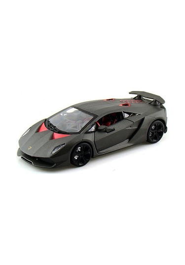 Burago Lamborghini Sesto Elemento 1/24 Koyu Gri Model Araba