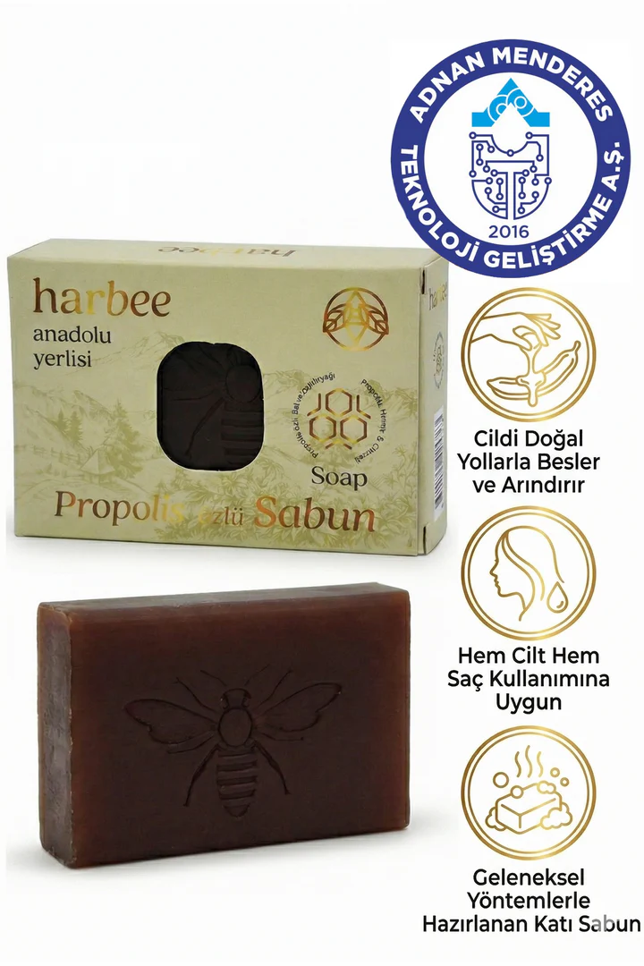 Harbee Propolis Özlü Doğal Sabun 100 G