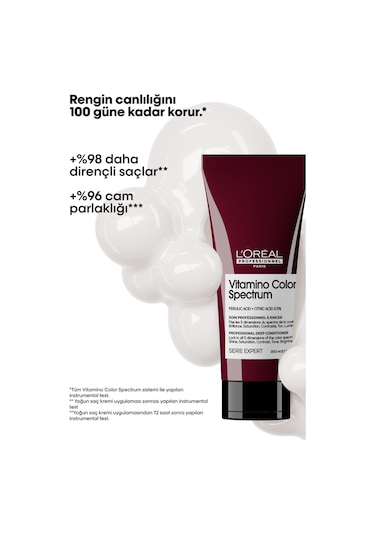 L'Oréal Professionnel Vitamino Color Spectrum Boyalı Saçlar İçin Parlaklık Kazandıran Saç Kremi 200 ML