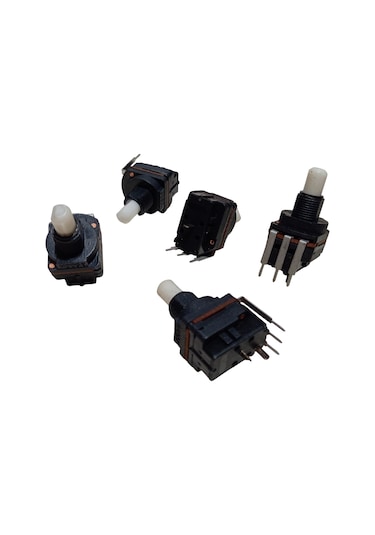 5 Adet B500k Anahtarlı Dimmer Potansiyometre 500k Dimmer Pot Somunsuz