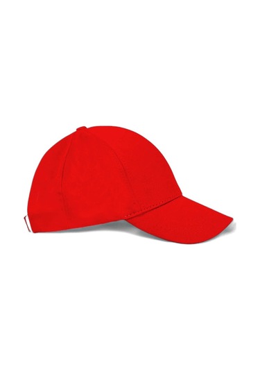 Eke Tekstil Unisex Kırmızı Renk Beyzbol Şapka - Unisex Kırmızı