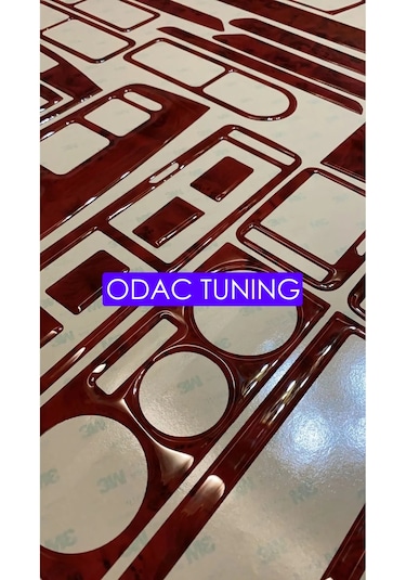 Passat B5, B5.5 Torpido, Konsol, Trim, Göğüs Kaplama Maun Renk