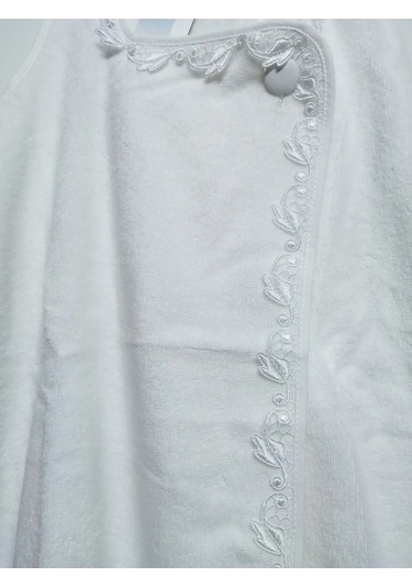 Soft Cotton İris Beyaz 2 Li Sauna Seti Beyaz