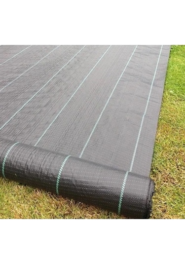 Yer Taban Örtüsü Siyah Jüt Sera Örtüsü 105 CM - 25 M