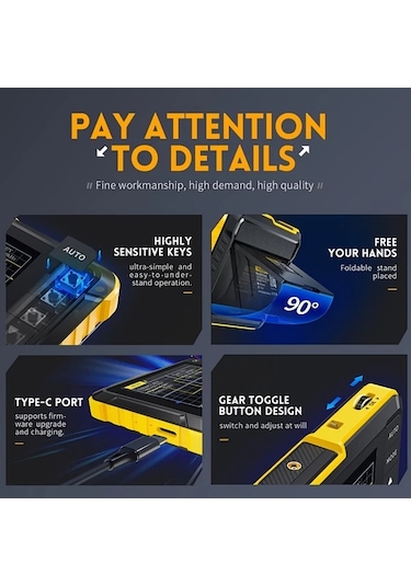 Elmpaly El Taşınabilir Dso-152 Mini Osiloskop, 200khz Bant Genişliği, 2.5ms/s Örnekleme, Tetikleme Ve Akım Ölçer