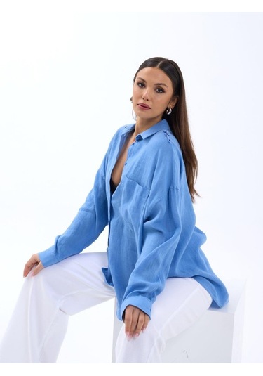 The İstanbul 7399 Gömlek-mavi Mavi