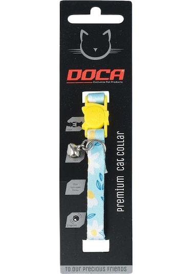 Doca Premium Daisy Desenli Kedi Boyun Tasması
