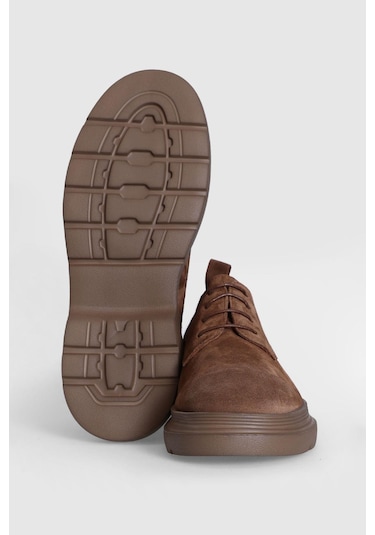 Lufian Bruce Camel Süet Erkek Hakiki Deri Deve Tüyü Ayakkabı Camel