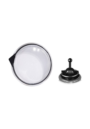 Nespresso Aeroccino 4 İçin Süt Köpürtücü Çırpıcı Ve Kapak Örtüsü, Siyah&şeffaf