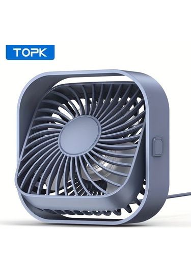Boatshop1 Gri Topk K51 Tasinabilir Mini Usb Masa Fani Yuksek Kaliteli Fircasiz Motor Sessiz Calisma Yatak Odasi Kucuk Fan Rv Ventilasyon