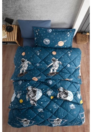 Clasy Tek Kişilik Ranforce Yorgan Galaxy