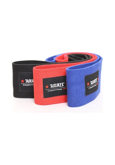 Siyah 6 Renk Yousheng Kalça Uyluk Bacak Daire Elastik Direnç Bandı Spor Salonu Ev Vücut Şekillendirme Fitness L Siyah