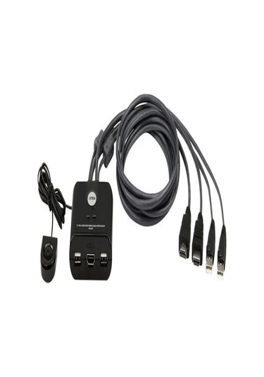 Aten 2 Port Usb Fhd Hdmı Kvmp Keyboard/video Monitor/mouse Periferi Çevre Cihazlarla Usb Bağlantı Kurabilir