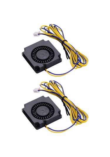 Üfleyici Fan Fırçasız Soğutma Fanı 40 Siyah 2 Adet