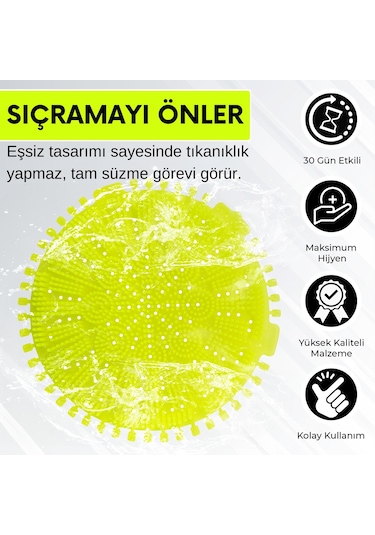 Mulpex Limon Kokulu Pisuvar Süzgeci 15 x 15 CM