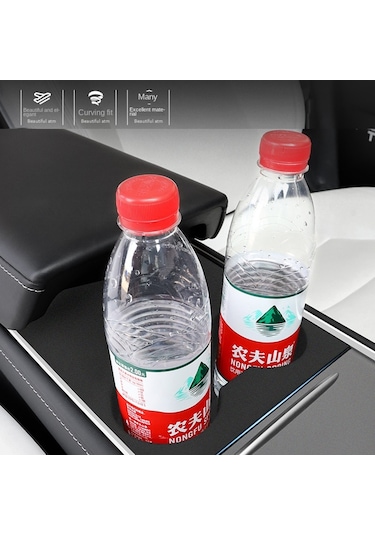 Tesla Model 3 / Y Silikon Bardak İçecek Tutucu Siyah