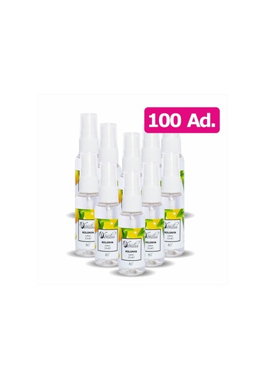 Venilia 80 Derece Limon Kolonyası Sprey Pet Şişe 100 x 30 ML