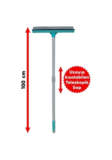 Pony Teleskopik Saplı Cam Sileceği