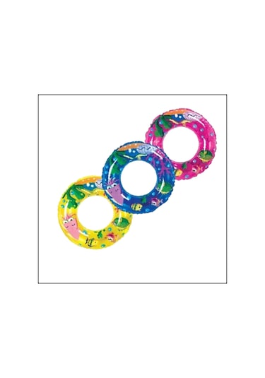 Uyguna-yakala 51 Cm B-1190 Deniz Desenli Simit-itl.028 Çok Renkli