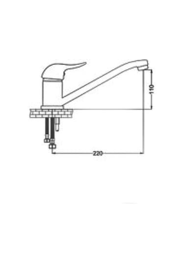 Gms Rise Mix Döner Eviye Mutfak Bataryası Rs221