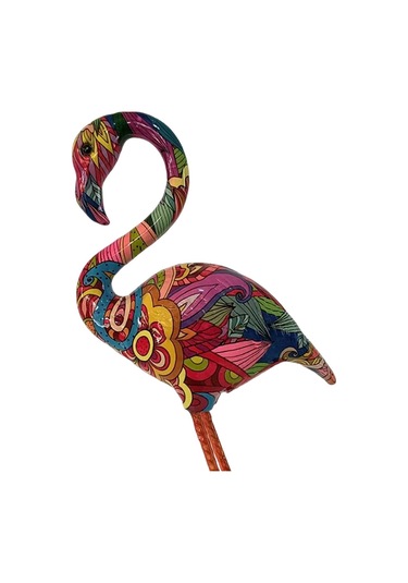 Suntek Magideal Flamingo Bahçe Heykeli Kuşlar Heykeller Ev Yard Stil-b