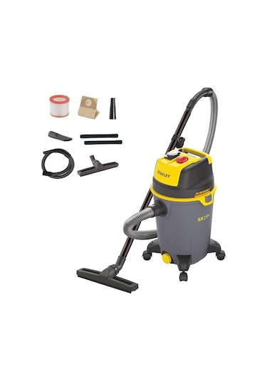 Stanley SXVC25PTDE 1200 W 25 L Islak Kuru Elektrikli Süpürge