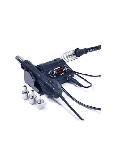 Wellhise 882d Dijital Isı Ayarlı Lehimleme Sıcak Hava İstasyonu