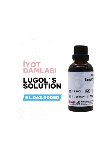 Biorad Lugol Çözeltisi %2 50 ML