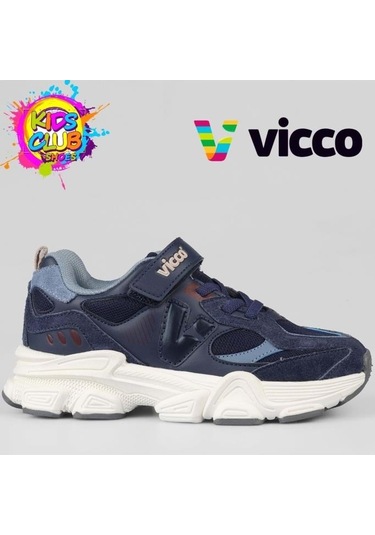 Vicco Wild 346.f25k.200 Anatomik Taban Erkek Çocuk Spor Ayakkabı Lacivert 30-35 Lacivert