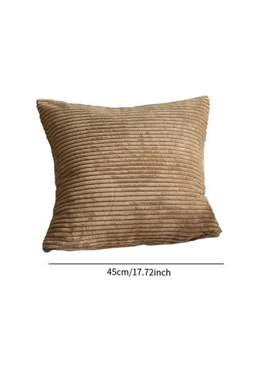 Homyl Kadife Yastık Kılıfı - Lüks Kahverengi