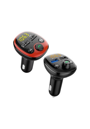Araba Mp3 Çalar Bluetooth Eller Serbest Çağrı Araba Şarjı, Stil: Hızlı Şarj