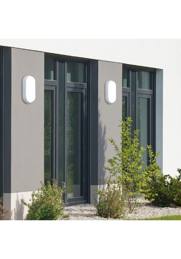 Hangfox Sıfır Radyasyonlu Ip65 Su Geçirmez 15w Led Duvar Lambası - Siyah, Dış Cephe, Otel Koridor, Bahçe İçin Enerji Tasarruflu Aydınlatma Diğer