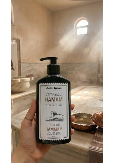 Adahome Atelier Zeytinyağlı Hamam Sıvı Sabun