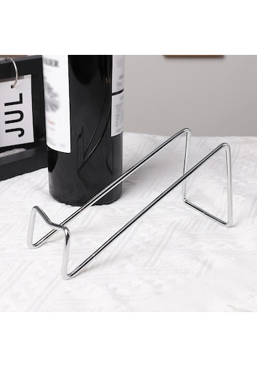 Honeybeeshop Gül Altın 1 Adet Dökme Demir Şarap Rafı Yığın Tasarım Dayanıklı Isıya Dayanıklı Ev Bar