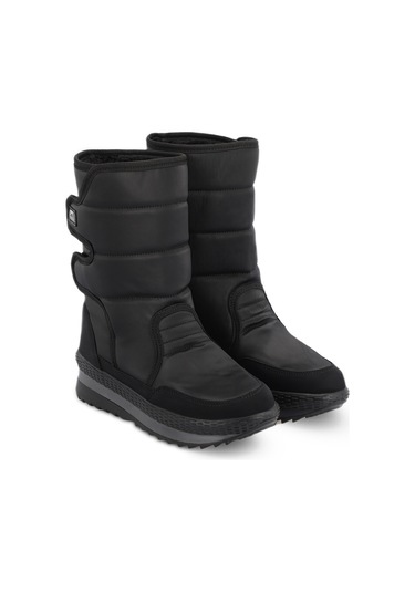 Slazenger HABIT IN Kadın Cırt Cırtlı Siyah Bot