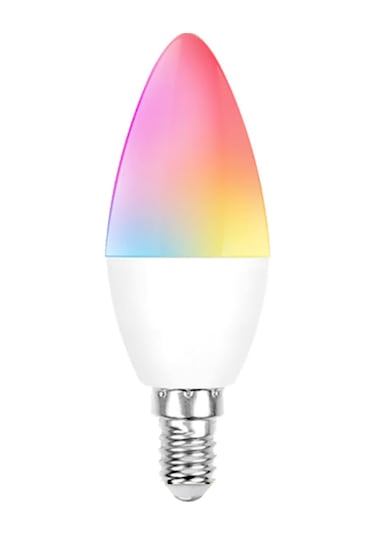 Singree E14 Akıllı Mum Ampul: 5w Rgb+ww+cw, Tuya Ve Google Home İle Uyumlu, Ses Ve Uzaktan Kontrol, Led Dimmer